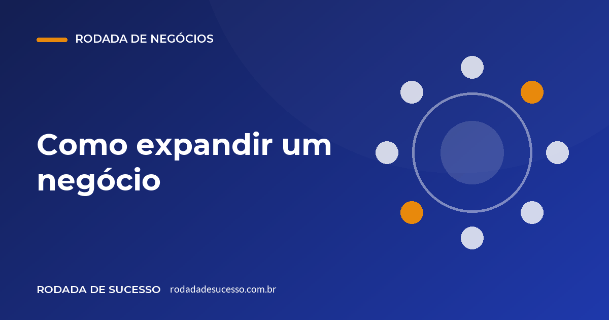 Ilustração de capa do artigo, com o tema rodadas de negócios