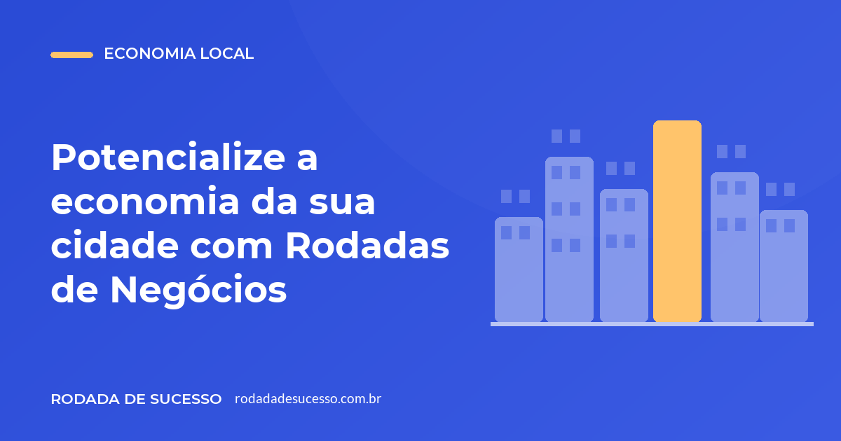 Ilustração de capa do artigo, com o tema economia local